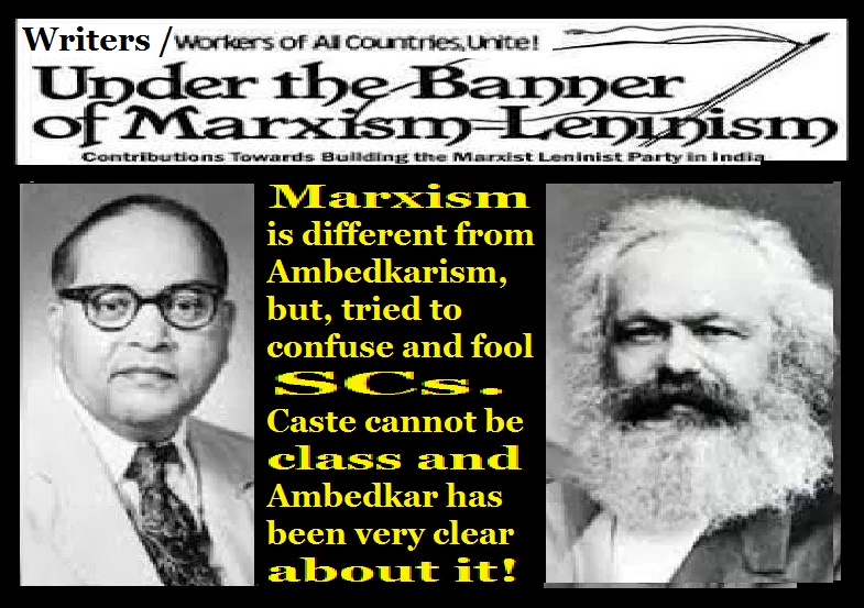 caste, class, Ambedkar-Marx-confusion